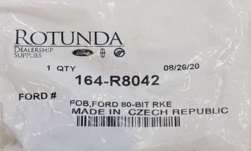 New oem ford keyless entry remote button head 164-r8042 ford fiesta 2011-2015