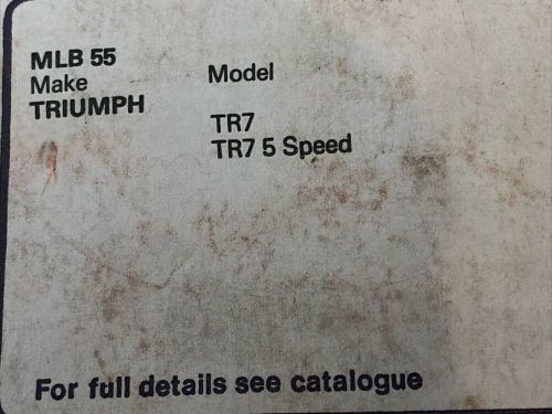 Vintage original mintex mlb 55 disc brake pads triumph tr7