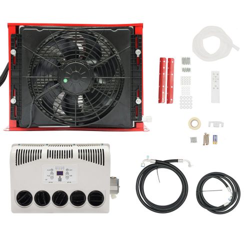 12v 11000 btu universal truck cab split ac air conditioner for caravans rvs 12v