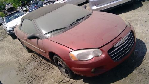 Temperature control convertible fits 01-06 sebring 458009