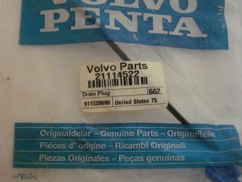 Omc volvo penta 21114522 exhaust drain plug kit oem sterndrive