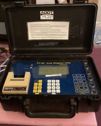 Intercomp pt-20 axle weigher cpu scale