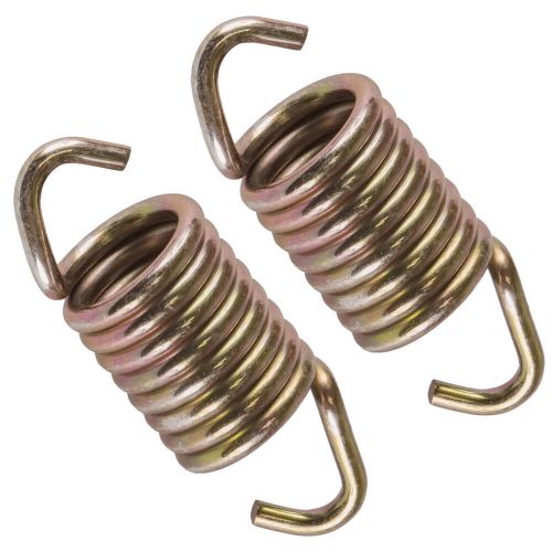 2pcs 7042031 exhaust pipe springs for polaris snowmobile, atv, utv 1998 - 2012