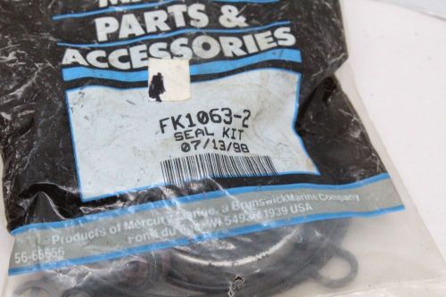 Nos oem genuine force chrysler mercury lower unit gearcase seal kit  fk1063-2