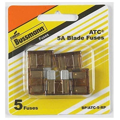 Bussmann    bp atc 5 rp    5pk bp atc5 fuses