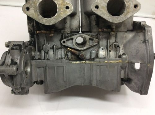 Kawasaki motor engine crankcase cylinder short block 1979 invader 340 l/c tc340a