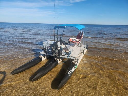 16&#039;9 modular pontoon boat