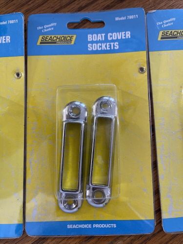 Boat cover sockets seachoice 78011 6pac three pairs for bow battens storage top