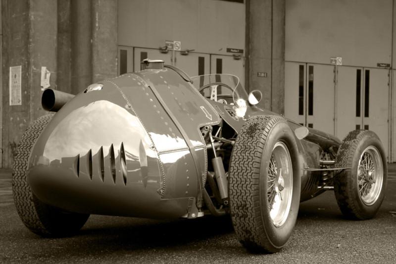 Maserati vintage f1 grand prix hd poster race car b&w print multiple sizes avail