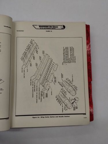 Eastern air lines dc-6b maintenance manual 2-volumes-original