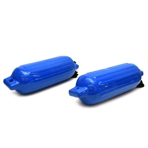 Extreme max boat fender bumpers 3006.7559 | 8.5 x 27 inch blue (pair)