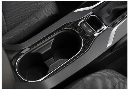 Central console water cup cover trim for toyota corolla 2019-2022 black titanium