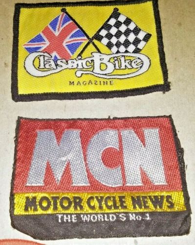 Bike  bmf  other - vintage 80s unused patch`s collection. see pictures