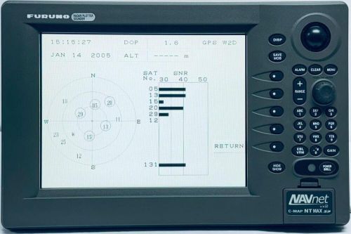 Furuno rdp 149 vx2 10&#034; navnet gps radar chartplotter display c-map