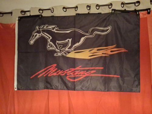 Ford mustang flag/ banner. 57in × 35in