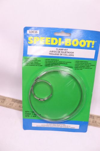 Speedi-boot cv joint boot clamp kit 3.98&#034; and 1.42&#034; 03636