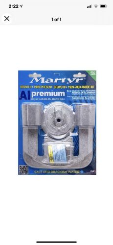 Martyr aluminum anode kit for mercruiser bravo two three 1989 &amp; later