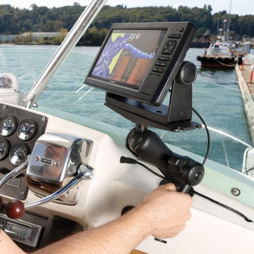 Ram large marine electric mount with ram hi-torq key-