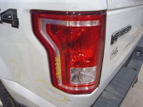 15-17 ford f-150 incandescent tail light assembly left driver side oem