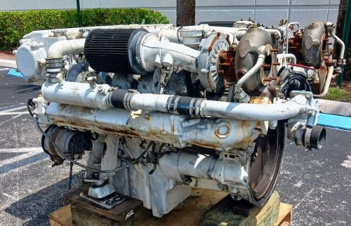 Man d2840 lxe, marine diesel engine, v-10 820hp