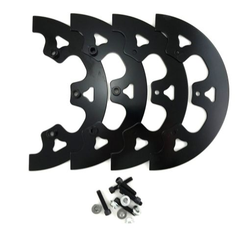 9&#034; 4 piece aluminum sprocket guard for mini bike &amp; go kart km1070