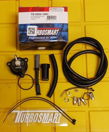 For 2015-2021 mustang eb 2.3l turbosmart kompact shortie dual blow-off valve