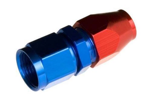 Redhorse 3000-08-08-1 female -08an to 1/2 aluminum line red/blue