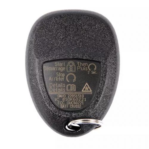 Genuine gm keyless entry transmitter 22951510