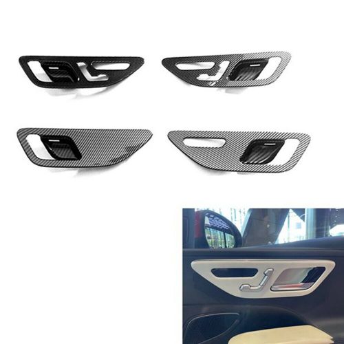 Car carbon fiber interior trims door shell cover for c-w206 2021 2022 s6h5-