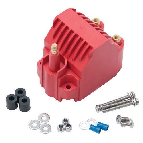 Max-fire ignition coil fits universal dome style red