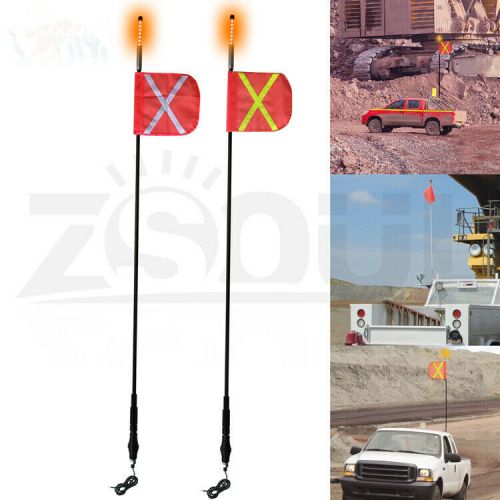 8FT Mining Buggy Whip Warning Light Safety Flag for mining/sand/off road/utv, US $85.99, image 4