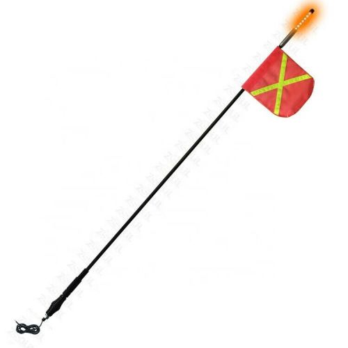 8FT Mining Buggy Whip Warning Light Safety Flag for mining/sand/off road/utv, US $85.99, image 7