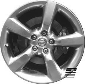 Refinished nissan 350z 2005-2008 18 inch wheel, rim oe