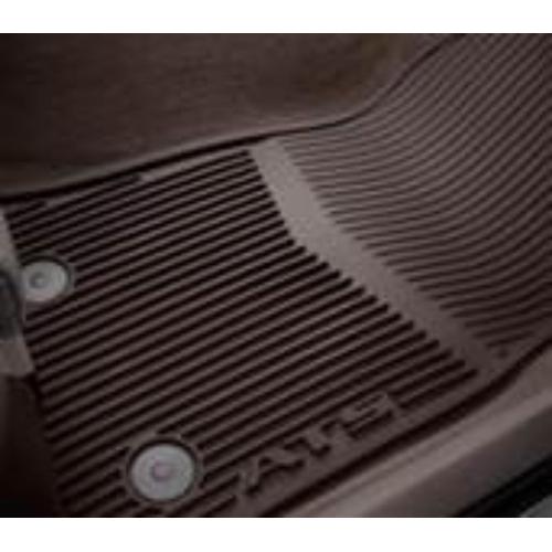 13-14 cadillac ats premium all weather brown floor mats by gm 22927633