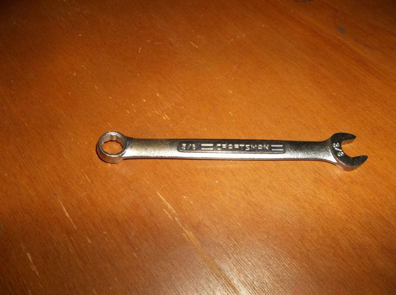 Craftsman 3/8 inch combination wrench