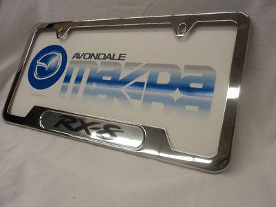 Mazda rx-8 2004-2011 new oem license plate frame