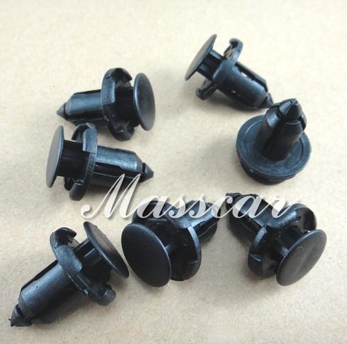 100 mitsubishi honda push-type fender retainer bumper clips 1998-up mr200300