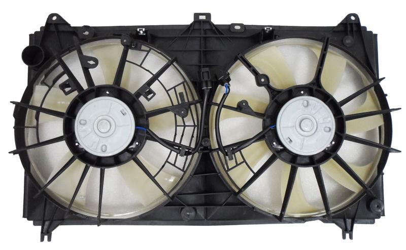 2008-2011 lexus gs460 4.6 liter radiator/ac condenser fan assembly