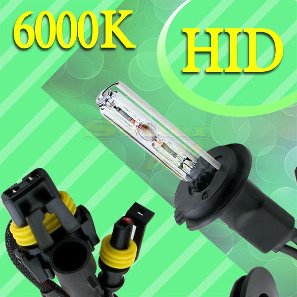 H7 hid xenon pure white replacement 6000k 35w car headlight headlamp bulb lamp