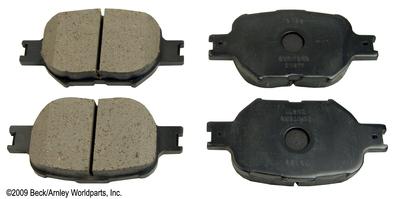 Beck arnley 089-1620 brake pad or shoe, front-disc brake pad