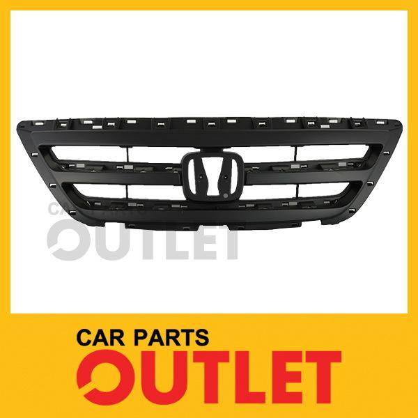 05 06 07 honda odyssey grille body ho1200178 new base black shell cross bar grid