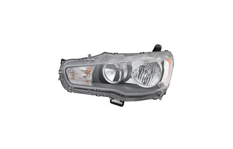 Driver side replacement headlight w/o hid mitsubishi lancer evolution lancer