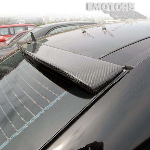 Carbon fiber mercedes benz w211 e class 4d sedan l type roof spoiler 02-08 Ω