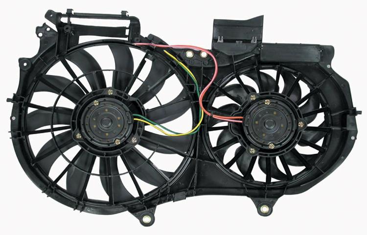 Replacement radiator cooling fan assembly audi s4 3.0 rs4 3.2 a4 3.0 8e0959455n