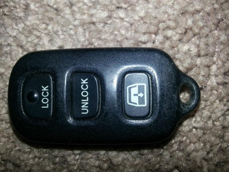 Hyq12bbx toyota key less entry remote 