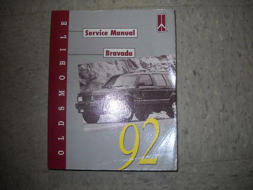 1992 oldsmobile bravada service shop repair manual oem