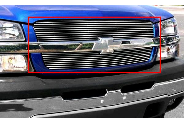 Buy Fit:03 04 05 Chevy Silverado Billet Grille 02-06 Avalanche Grill in ...