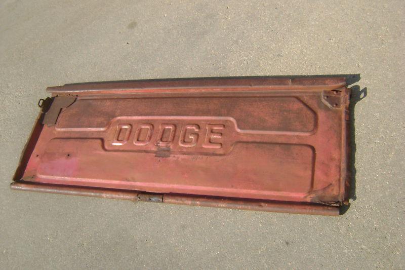 Dodge pickup truck tailgate 1948 48 1949 49 1950 50 1951 51 1952 52 1953 rat rod