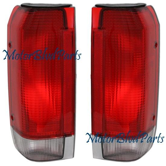 87-89 f-series oe style tail lights lamps right+left