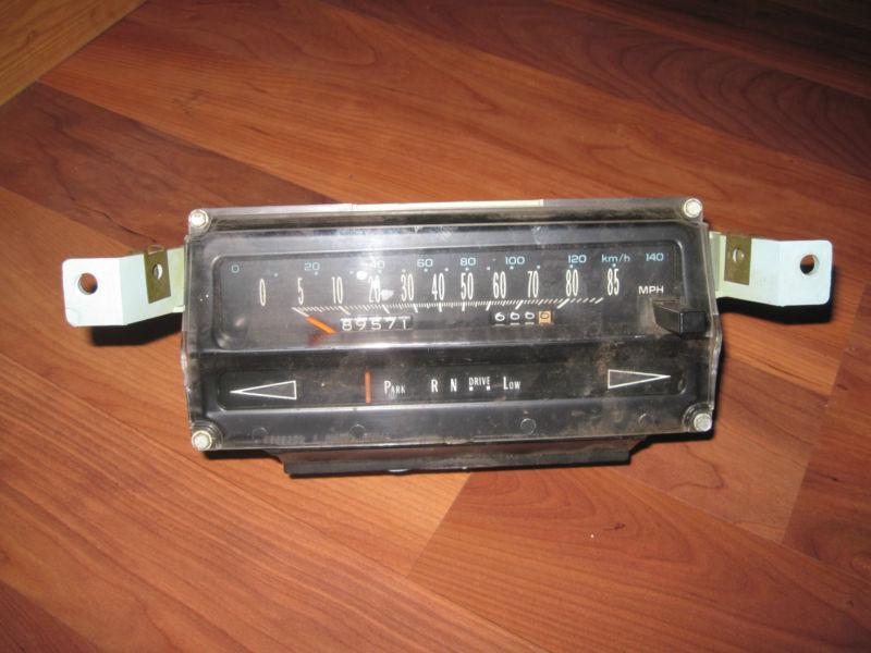 77-84 cadillac fleetwood instrument cluster brougham 83 82 81 80 79 78 v8 parts 